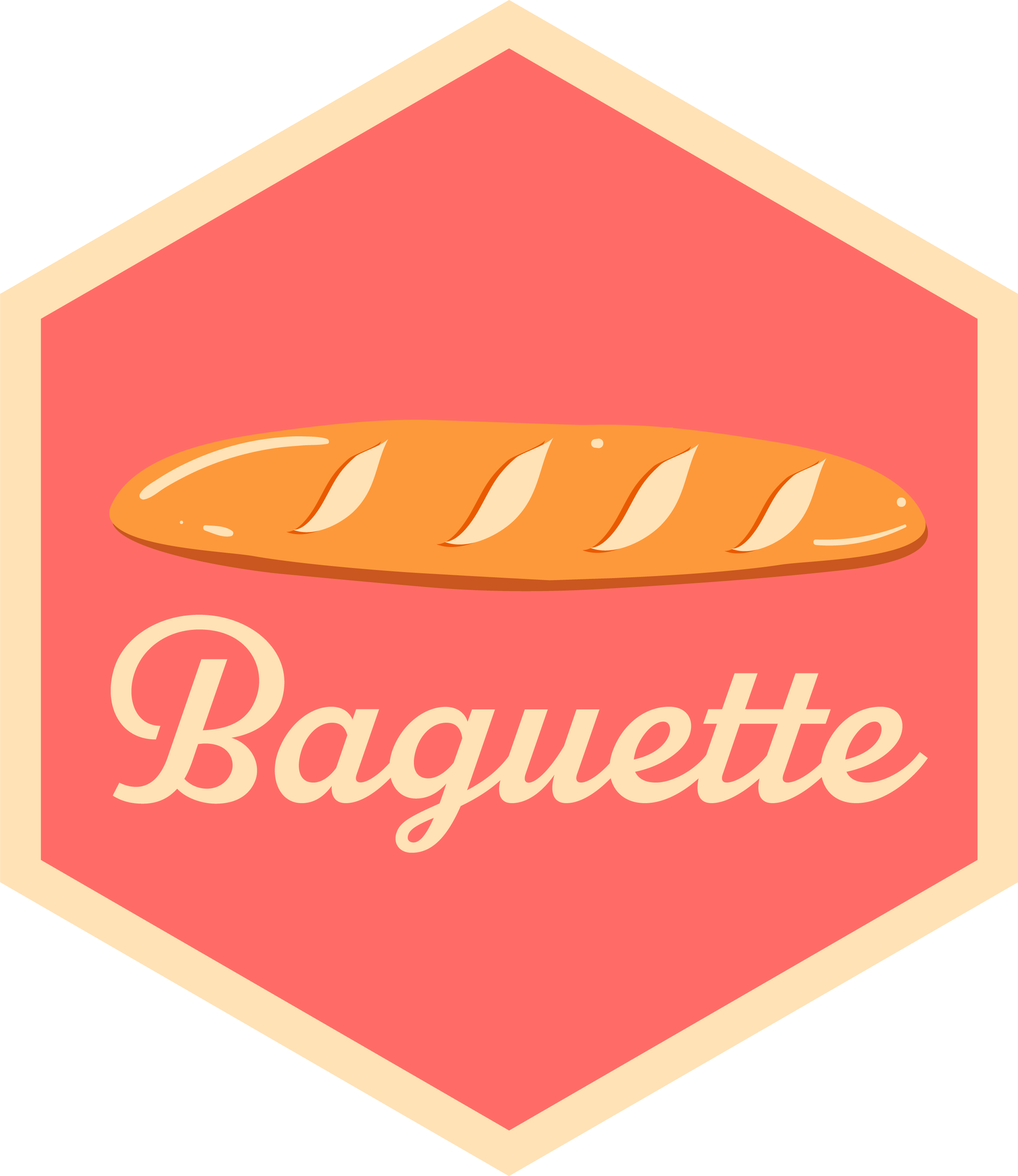Hex logo for baguette