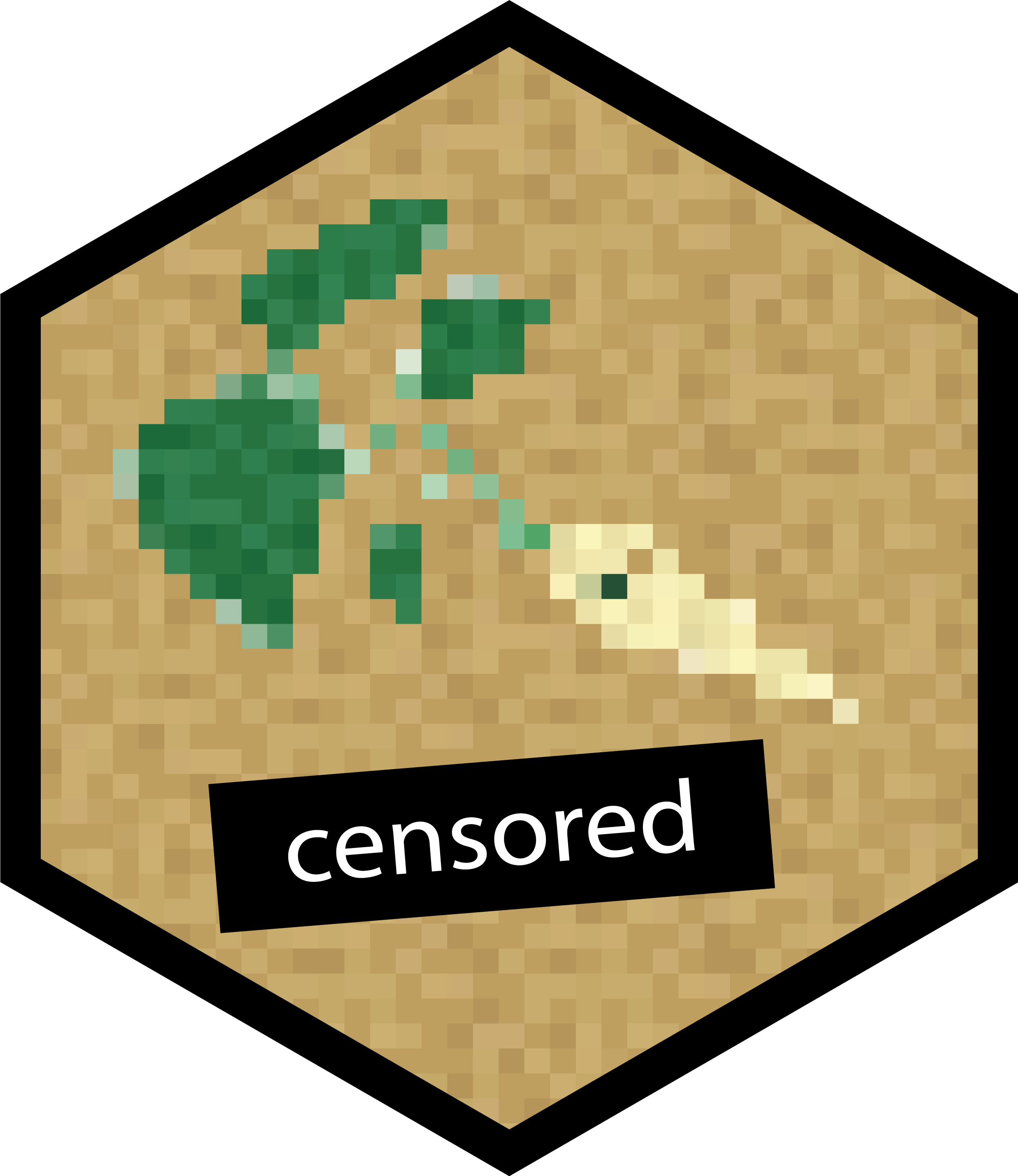 Hex logo for censored