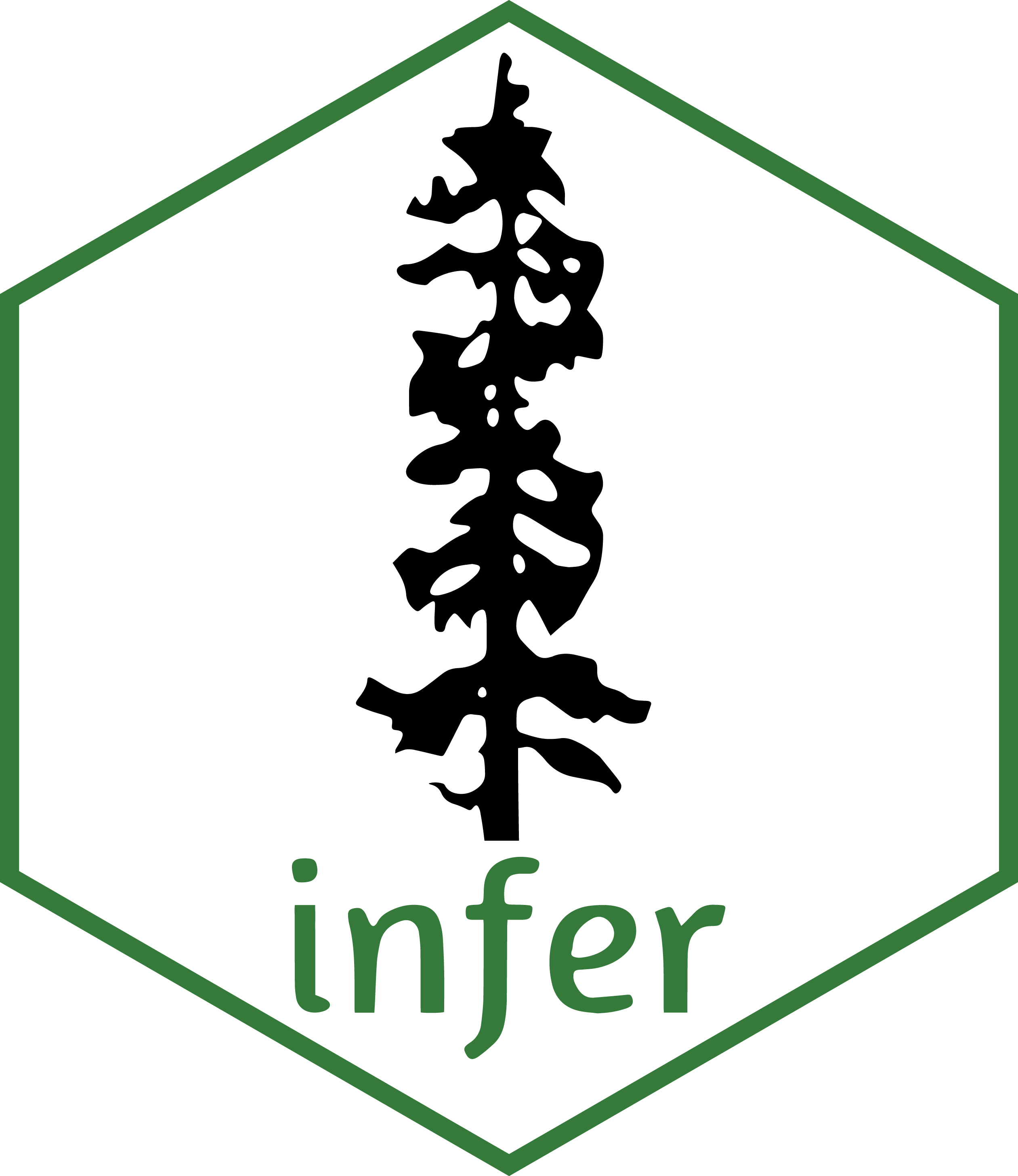 Hex logo for infer