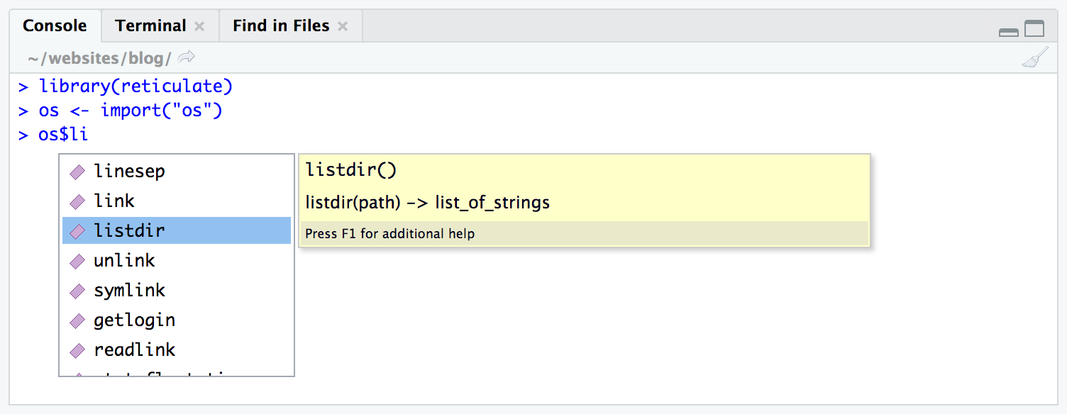 Import types python