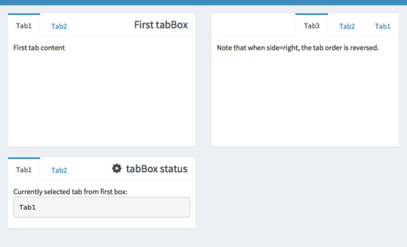 Shiny Dashboard Structure