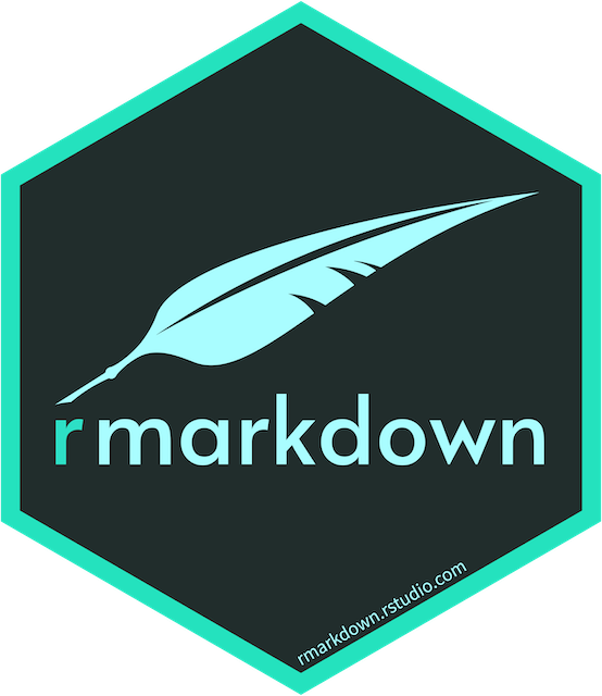 R Markdown logo